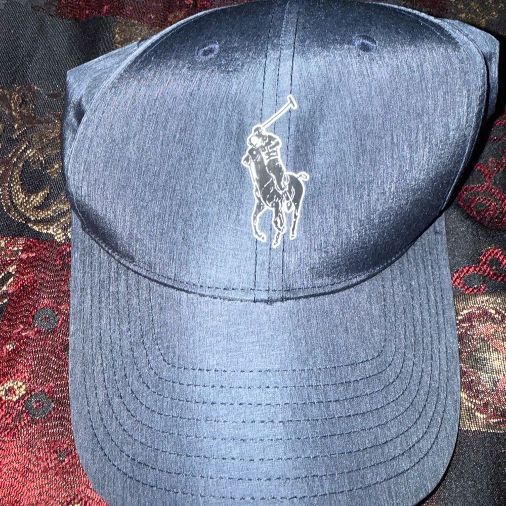 Polo Ralph Lauren Performance Aviator 6-Panel Navy Blue Buckle Adjustable Cap